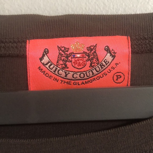 Juicy Couture Top with Felt Logo Embellishments - Picture 2 of 2